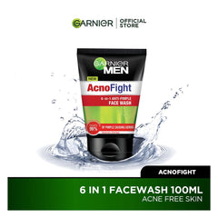 Garnier Men Acno Fight Anti-Pimple Face Wash 2 Size