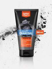 Golden Pearl Activated Charcoal Face Wash (2 Sizes)