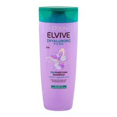 L'Oreal Paris Elvive Hyaluron Pure 72H Purifying Shampoo 2 Size