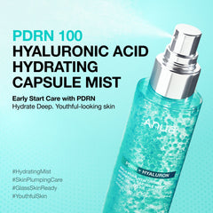 Anua PDRN 100 Hyaluronic Acid Hydrating Capsule Mist – Deep Hydration & Skin-Plumping Facial Mist