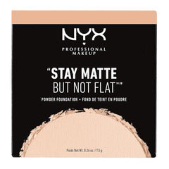 NYX Professional Makeup Stay Matte But Not Flat Powder Foundation (SMP03 Natural)
