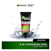 Garnier Men Acno Fight Anti-Pimple Face Wash 2 Size