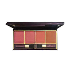 Glamorous Face 4 Color Blush On Palette (5 Shades