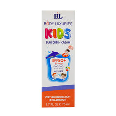 BODY LUXURIES KIDS SUNSCREEN CREAM SPF50 75ML