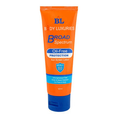 Body Luxuries SPF 80 Sunscreen Lotion – Broad Spectrum Oil-Free Protection