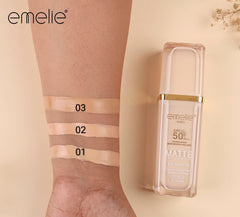 Emelie Paris Matte Waterproof Skin Perfector Face Foundation – SPF 50 PA+++