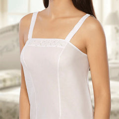 IFG Camisole Cotton – Embroidered Broad Straps