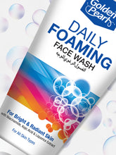 Golden Pearl Daily Foaming Face Wash (2 Sizes)