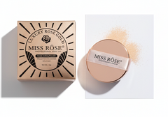 Miss Rose Luxury Rose Gold Professional Make-Up Matte Setting Powder