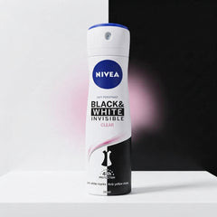 Nivea Invisible Clear Black & White Antiperspirant Spray - 150ml