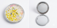 TV Parlour Shimmering Liquid Glitter Compact Mirror - Dual Sided
