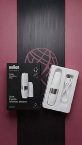 Braun (1st Copy) Mini Hair Remover Hello Shaver – Portable, Painless, and Gentle Facial & Body Hair Trimmer for Women