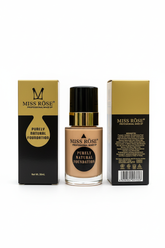 Purely Natural Foundation by Miss Rôse Professional Make-Up 30ml (7 Shades)