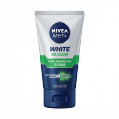NIVEA Men Bright 8H Oil Clear Pore Minimizing Scrub | 100ml