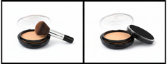 Emelie Professional Makeup 2-in-1 Compact Powder
