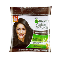 NEW GARNIER COLOR NATURAL 3.0 DARKEST BROWN ...