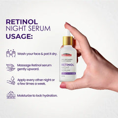 Saeed Ghani Retinol Skin Recharge & Anti-Aging Night Serum (30ml)