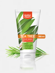 Golden Pearl Tea Tree Face Wash (2 Sizes)