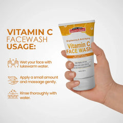 Saeed Ghani Vitamin C Brightening & Anti Aging Face Wash (100ml)