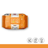 Glamorous Face Cleansing Makeup Remover Wipes Large 60 Pieces