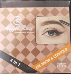 Angel Rose 4 in 1 Professional Makeup Eye Brow & Contour