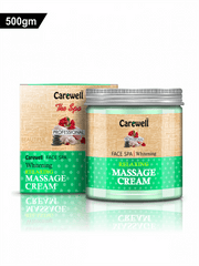 Carewell Professional Face Spa Whitening Relaxing Massage Cream (500g)