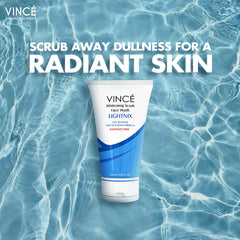 Vince Whitening Scrub Face Wash 120ml
