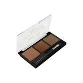 Glamorous Face 3 Color Eyebrow Powder Kit