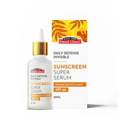 Saeed Ghani Vitamin C Daily Defense Invisible Sunscreen Super Serum SPF 60 (30ml)
