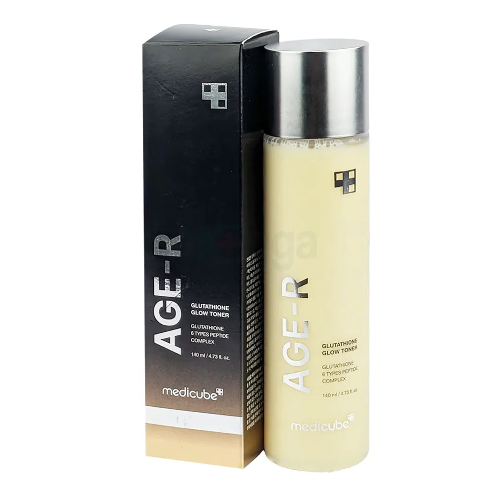 medicube glutathione toner Age-R Glow Milky Toner, Low-Irritation Double Layer for Glass Glow Skin with Peptide, Even Skin Tone, Radiance, Hydration, Korean Skincare Peptide make your skin firm and boost natural skin radiance Experience the synergy of Glutathione essence layer and Peptide cream layer to boost the skin radiance and make even skin tone. Medicube Age-R Glutathione Glow Toner
