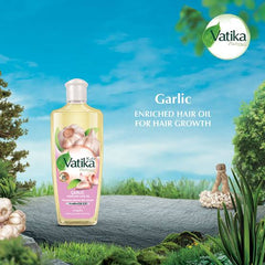 Vatika Garlic Enriched Hair Oil (200ml)