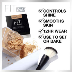 Maybelline Fit Me Loose Finishing Powder (4 Shades)