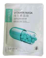 BIOAQUA Vitamin Moisturize Skin Beauty Mask - For Rough & Dry Skin (30g)