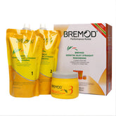 Bremod Keratin Silky Straight Rebonding Kit (800 ml)