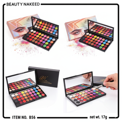 BEAUTY NAKEED 78 Color Fashion Colors Eyeshadow Powder Palette