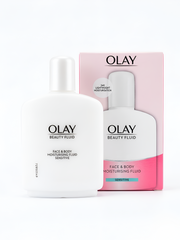 Olay Beauty Fluid Face & Neck Lotion For Sensitive Skin, 200ml