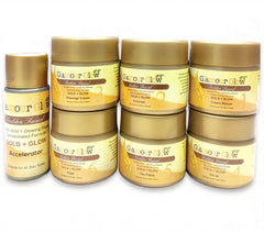 Glamour Glow Golden Facial Kit – 7-Piece Premium Skin Revitalization Set