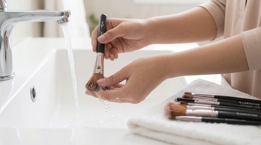 How to clean makeup brushes at home