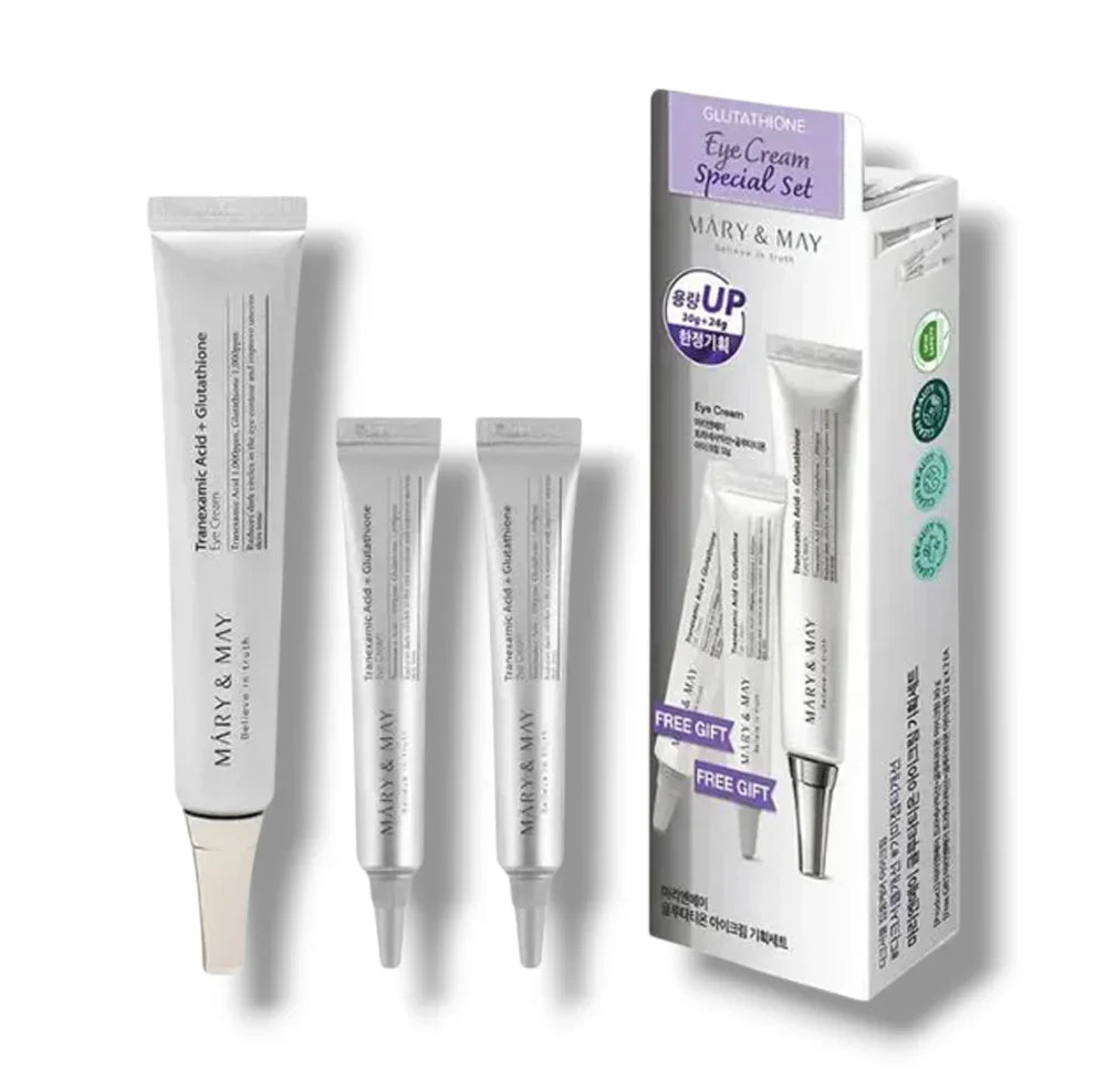 Mary & May Tranexamic Acid + Glutathione Eye Cream Special Set