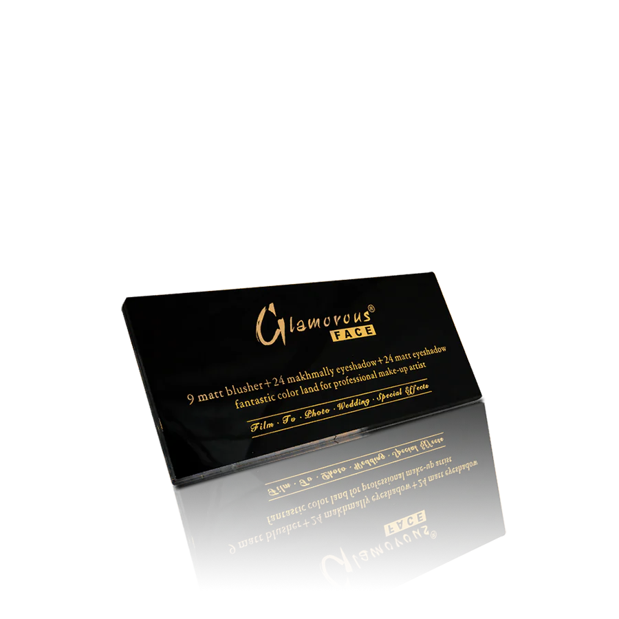 Glamorous Face 24+24+9 Matte, Velvet Eyeshade & Blush on Kit