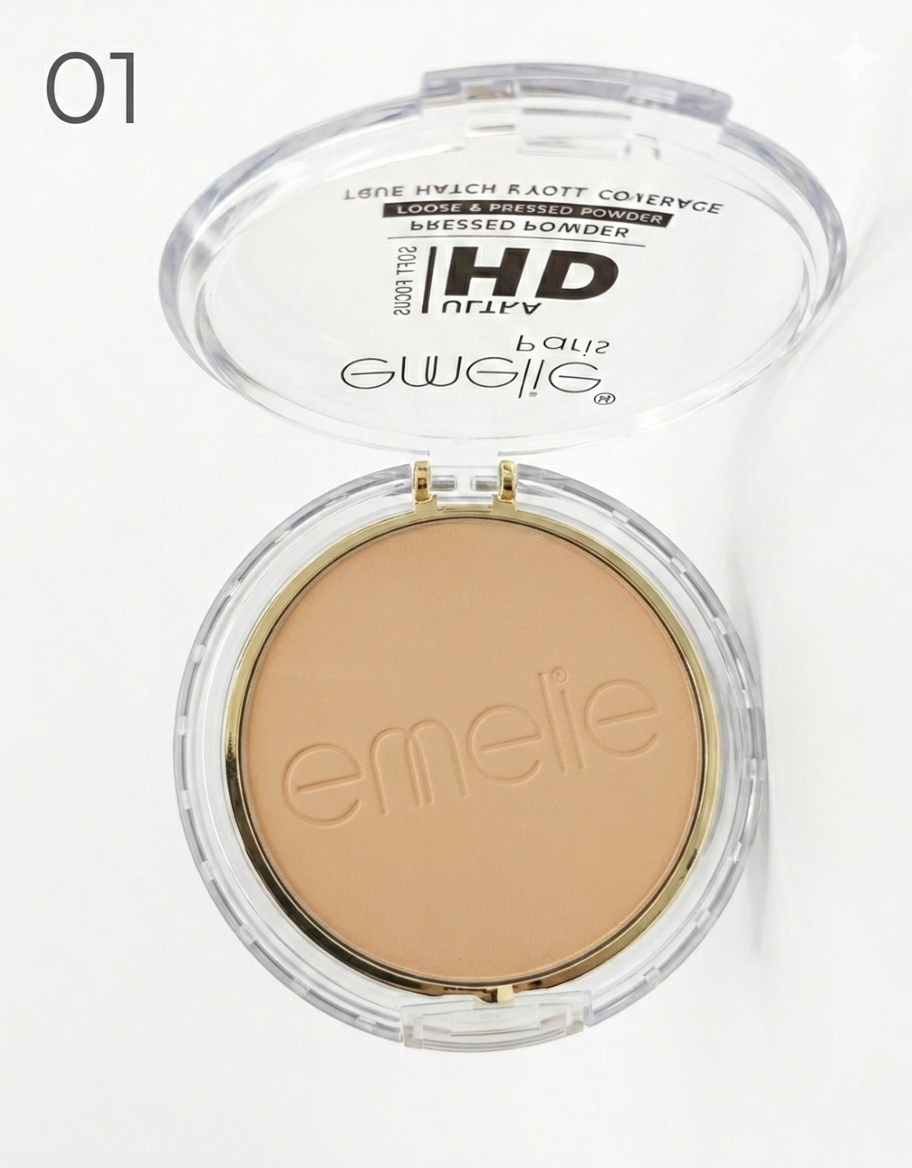 Emelie Paris Ultra HD Soft Focus Pressed Powder (E551)