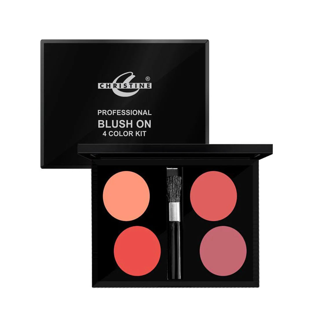 Christine Professional Blush-On 4 Color Kit