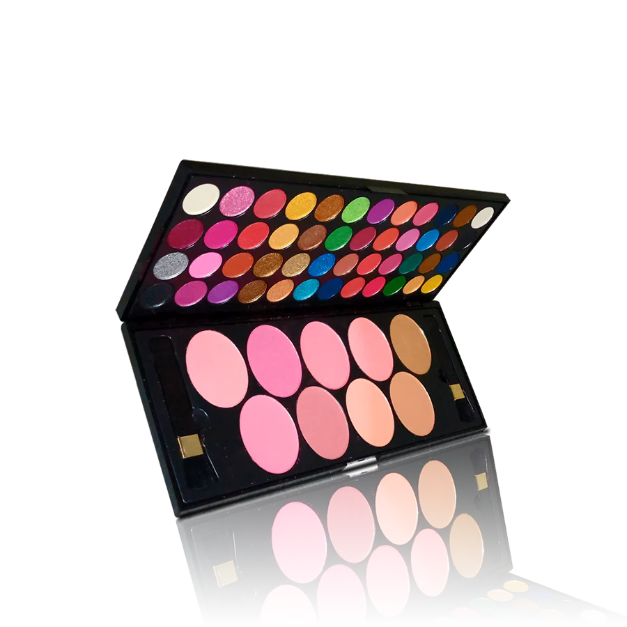 Glamorous Face 24+24+9 Matte, Velvet Eyeshade & Blush on Kit