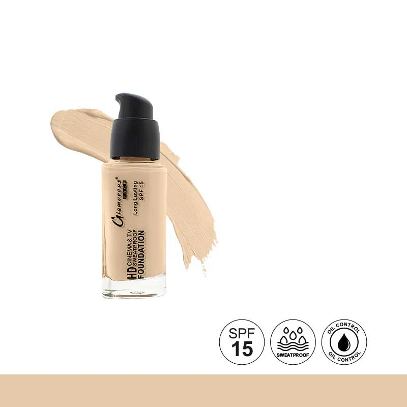 Glamorous Face HD Liquid Foundation Sweatproof
