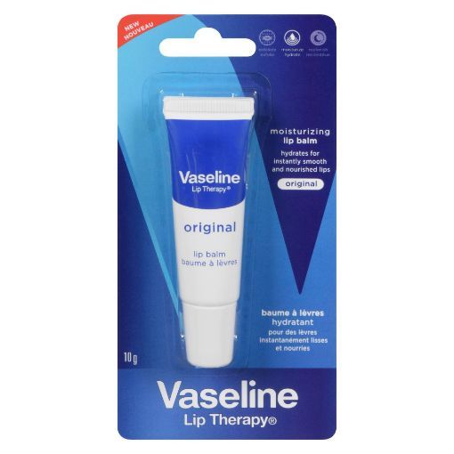VASELINE LIP THERAPY - ORIGINAL BALM TUBE 10GR
