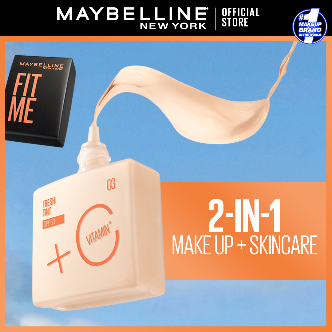 Maybelline Fit me Fresh Tint Vit C + SPF 50