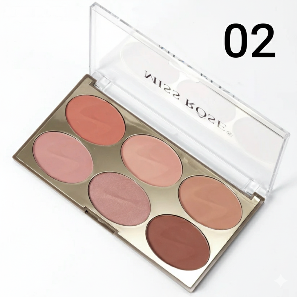 Miss Rose 6-Color Studio Sculpting Palette