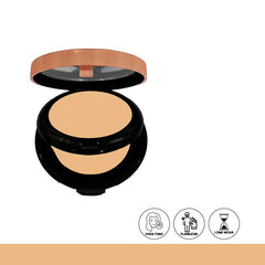 Glamorous Face Invisible Matte Long Lasting Double Compact Powder