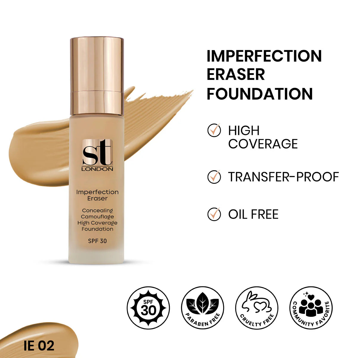 ST London - Imperfection Eraser 4 Shades