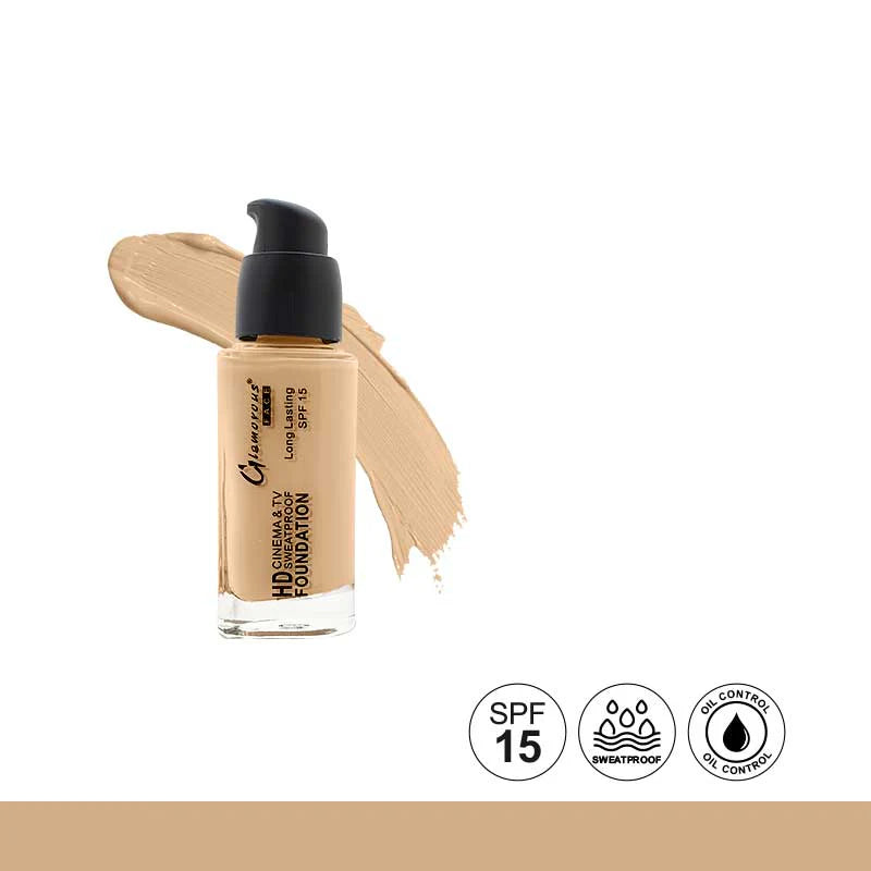 Glamorous Face HD Liquid Foundation Sweatproof